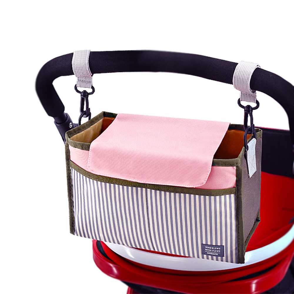 New Baby Stroller Organizer Bag Travel Mummy Diaper Bag Hook Baby Carriage Waterproof Large Capacity Stroller Accessories Travel