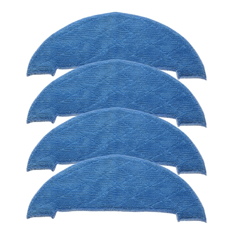 4Pcs Replacement Parts For Ilife V8S X750 X785 V80 Robotic Vacuum Cleaner Mop Cloth
