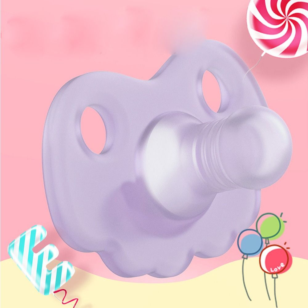 Hot Sale New Soft Silicone Soft Baby Pacifier Infant Baby Teether Toys Food Grade Silicone Baby Sleep Nipple Infant Supplies