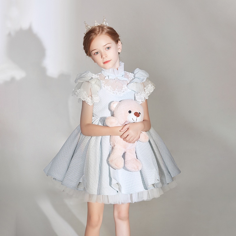 Brand Spanish Dresses for Children Teenages Girls Royal Lolita Princess Ball Gown Kids Birthday Dresses Girl Boutique Clothes
