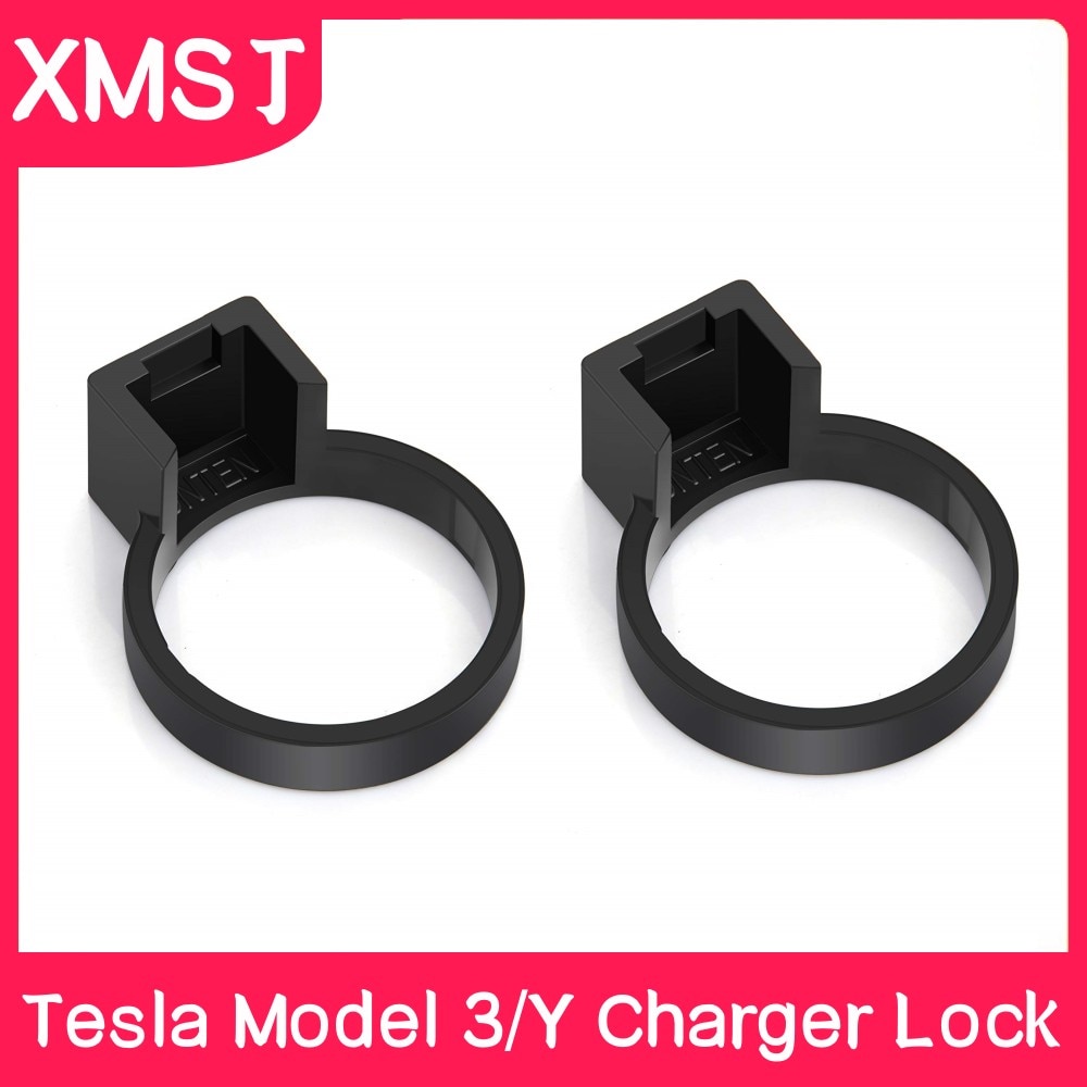 Tesla Model 3/Y charging lock for J1772 adapter is anti-theft
