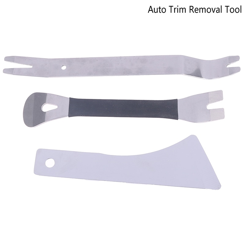 Stainless Steel Auto Trim Removal Tool Car Door Panel Audio Radio Removal Tools Kit Automotive Pry Tools Kits Repair Tools