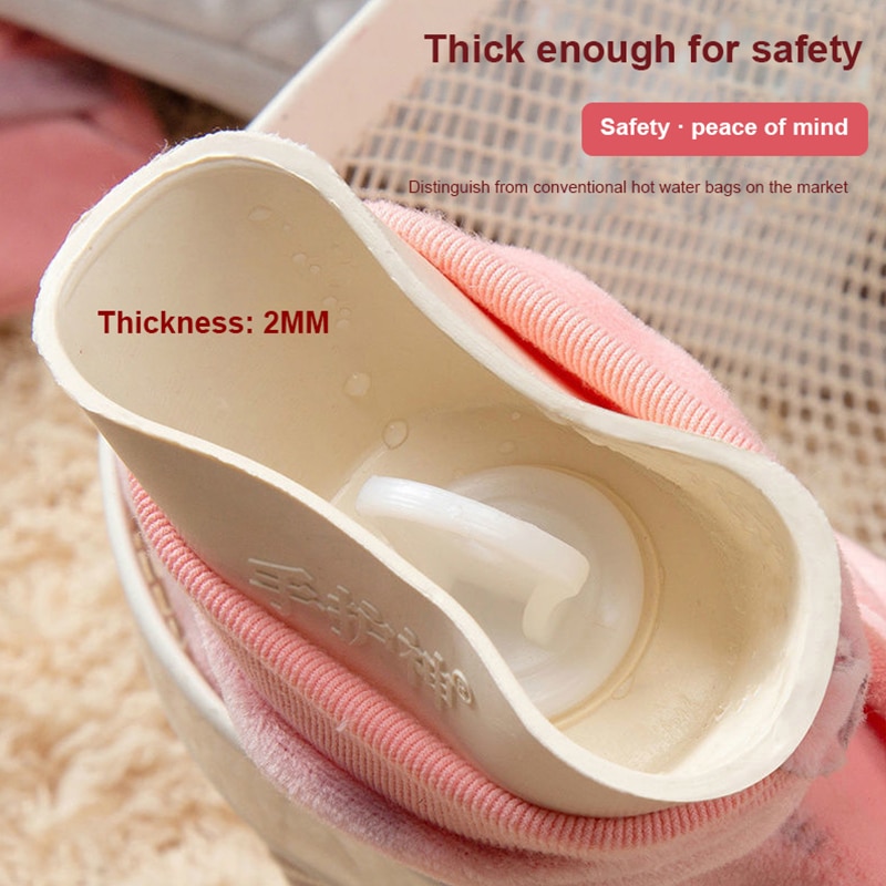 Cold-proof Hand Warmers Thickened Water Filling Winter Hand Warmer Explosion-proof Warmer Heat Pack Hot-water Bottle