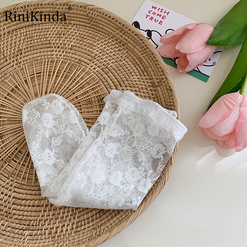 3Pairs/lot of Newborn Baby Socks for Girls Spring Summer Flroal Lace Ruffles Kids Breathable Socks Toddler Accessories
