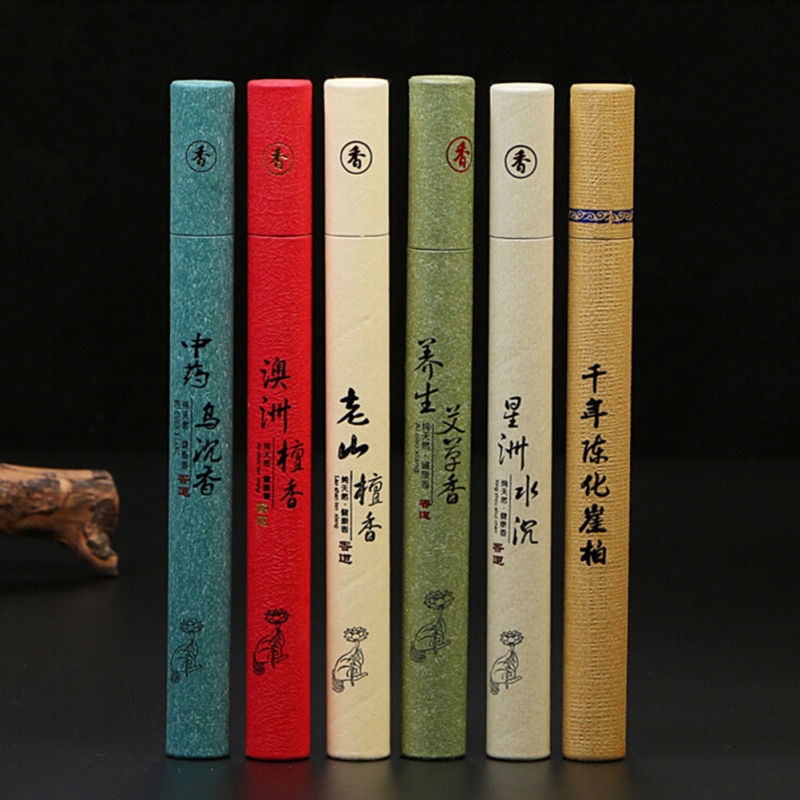 Summer Incense Stick Sleep Essential Oils Sandalwood Living Room 21cm Incense Home Accessories Tools Meditation Temple Ceremony
