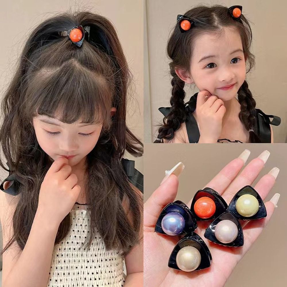 Cartoon Baby Girls Small Hair Clip Cat Ear Hair Claw Kids Hairpin Lovely Bangs Clip Hair Accessories