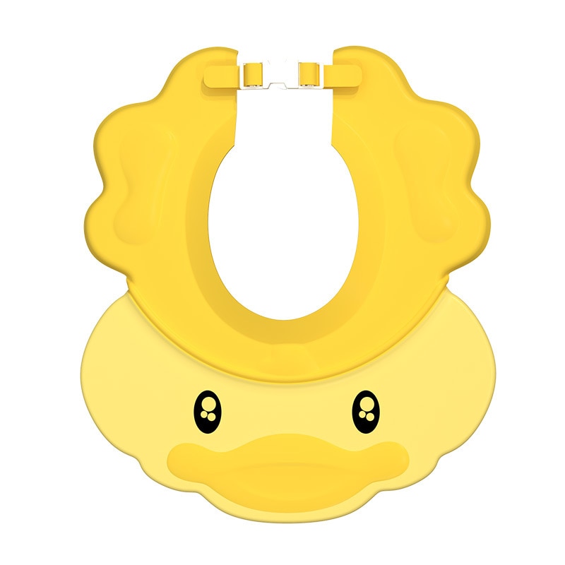 Cute Baby Bath Shower Cap Adjustable Baby Bath Visor Bathing Hat Soft Protection Hair Washing Shower Shield For Toddler