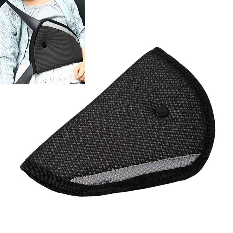 Portable Fixer Triangle Anti-ledge Soft Cover Durable Universal Children Safety Belt Harness Adjuster Protector