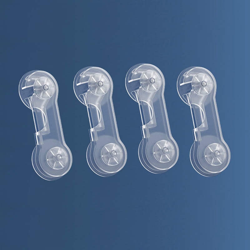 4PCS/6PCS Children Locker Baby Safety Lock Protection from Children Home Drawer Cabinet Door Refrigerator Anti-pinch Lock Goods
