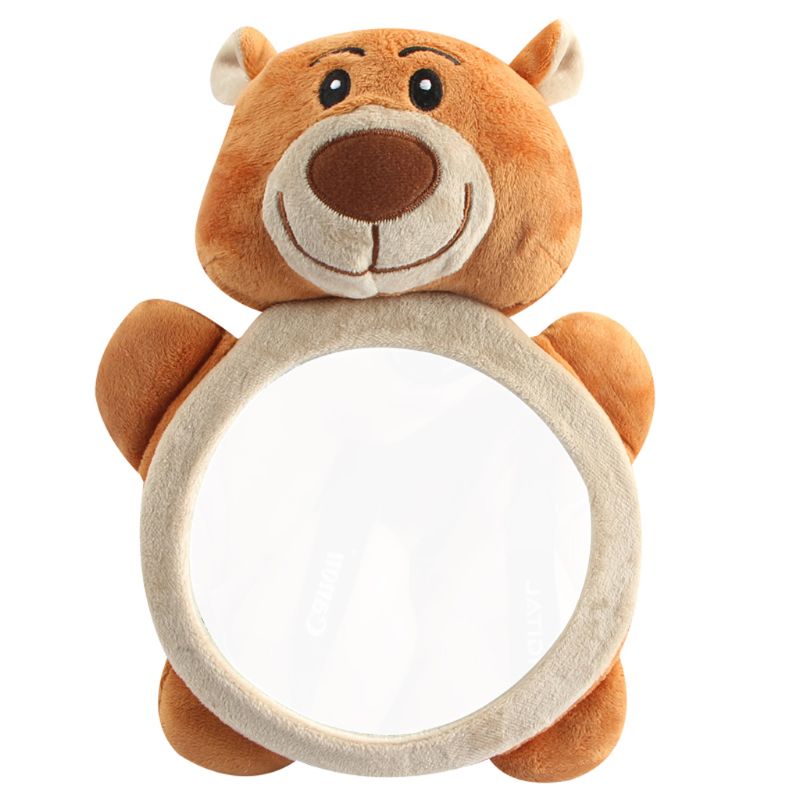 Cute Bear Baby Rear Facing Mirror for SEAT Inside View Back Safety for Child Inf