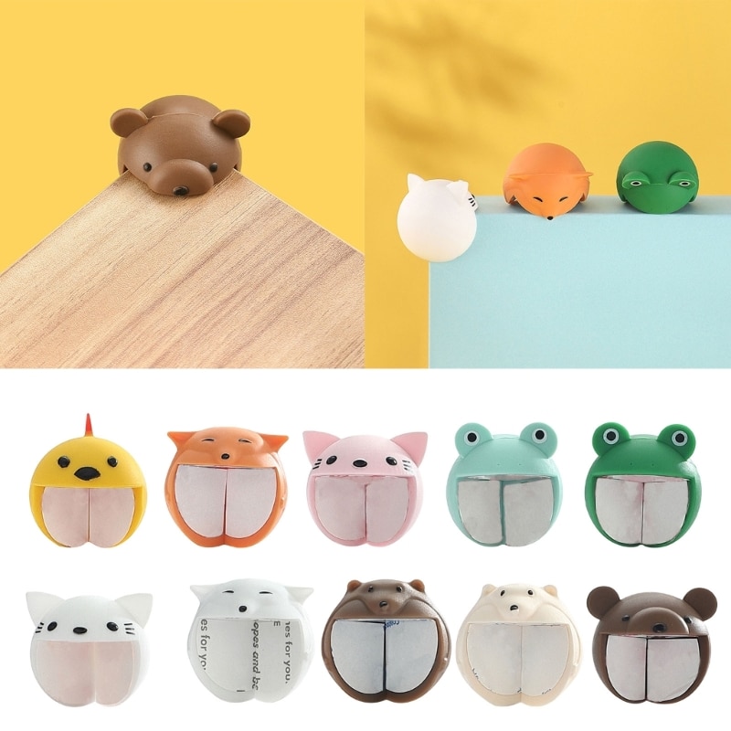 Cartoon Corner Protector Baby Proof Bumpers Safety Corner Guards for Child Security Self-Adhesive Silicone Corner Bumper QX2D
