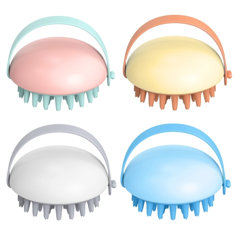 Head Massage Instruments Hair Head Massage Brush Comb Shampoo Hair Washing Comb Brush SPA Massage Brush for Cleaning