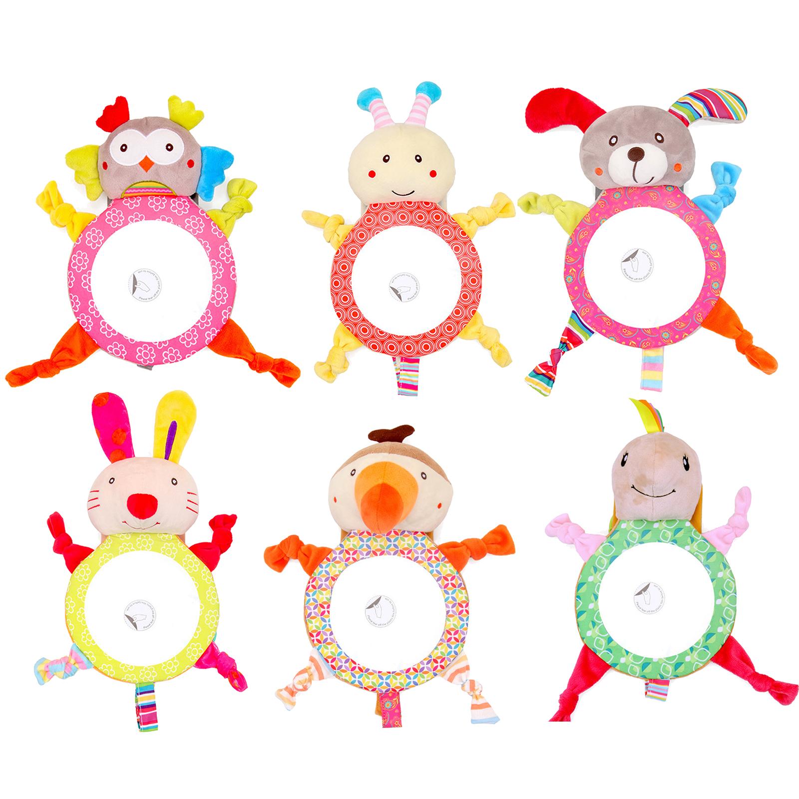 Cartoon Mirror Easy Hanging ShatterRear Facing Baby Mirror