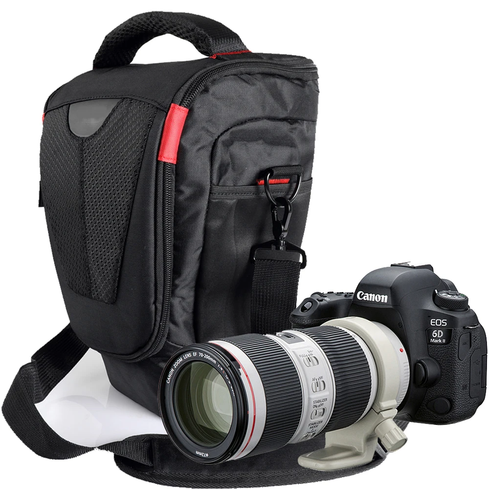 Large Waterproof DSLR Camera Bag For Canon EOS 6D 6D2 5D Mark IV II III 5D4 5D3 R 850D 90D 80D 77D