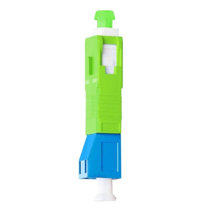 1PC SCMale to LC Female Optical Fiber Adapter HybridOptical Fiber Adapter 9/125um Simplex Fiber Flange Connector