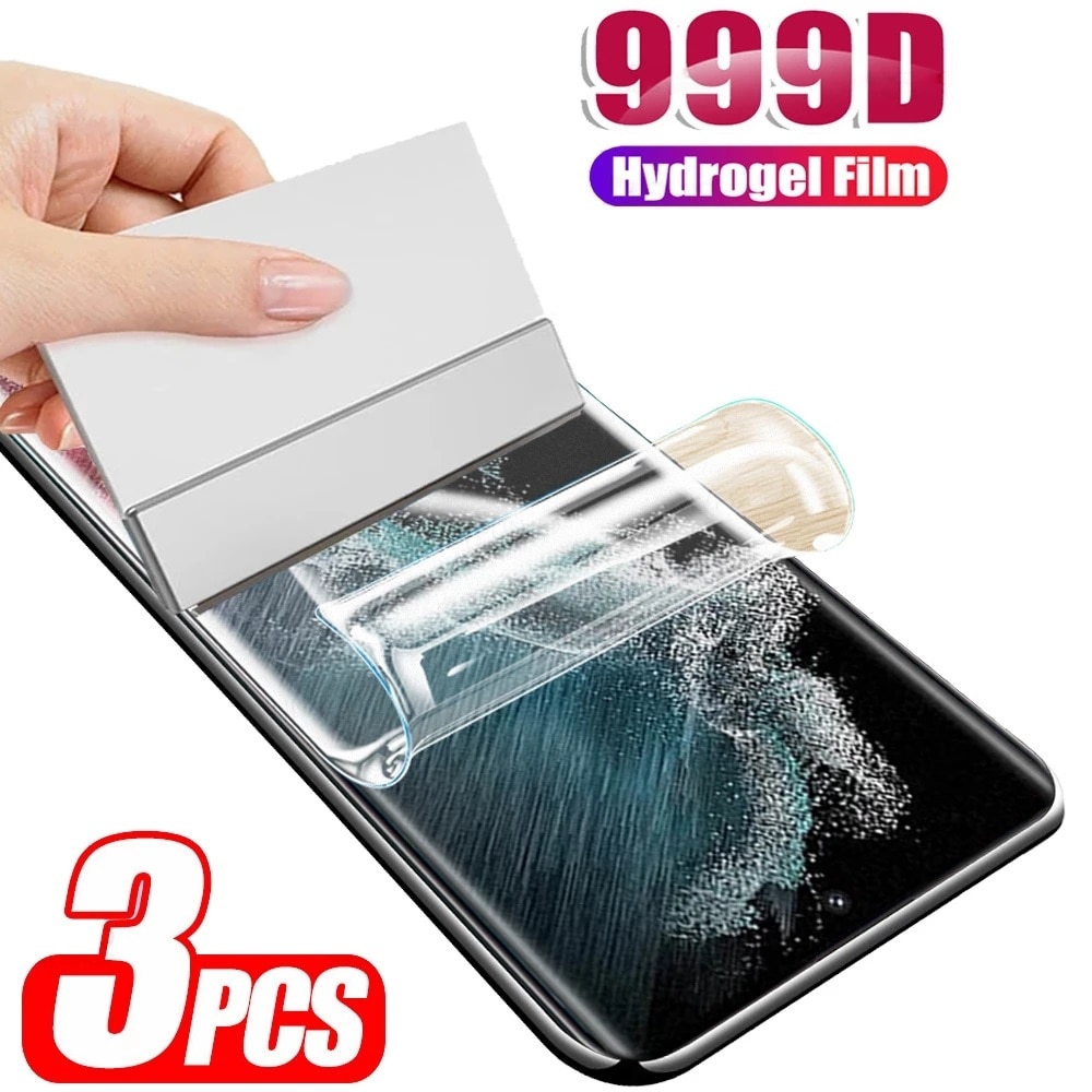 3Pcs Hydrogel Film For Motorola Moto Edge 30 Neo 30 20 Pro Screen Protector On Moto Edge 30 Pro X30 S20 Edge 2022 Film Not Glass
