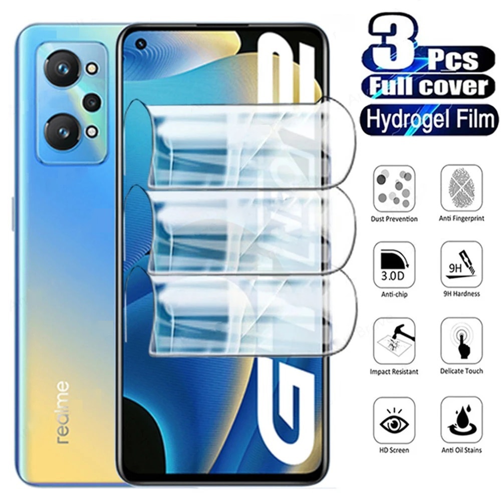 3PCS For Realme GT Neo 3 5 240W GT 2 Pro GT3 Screen Protector Hydrogel Film For Realme GT Neo 5 SE Not Glass