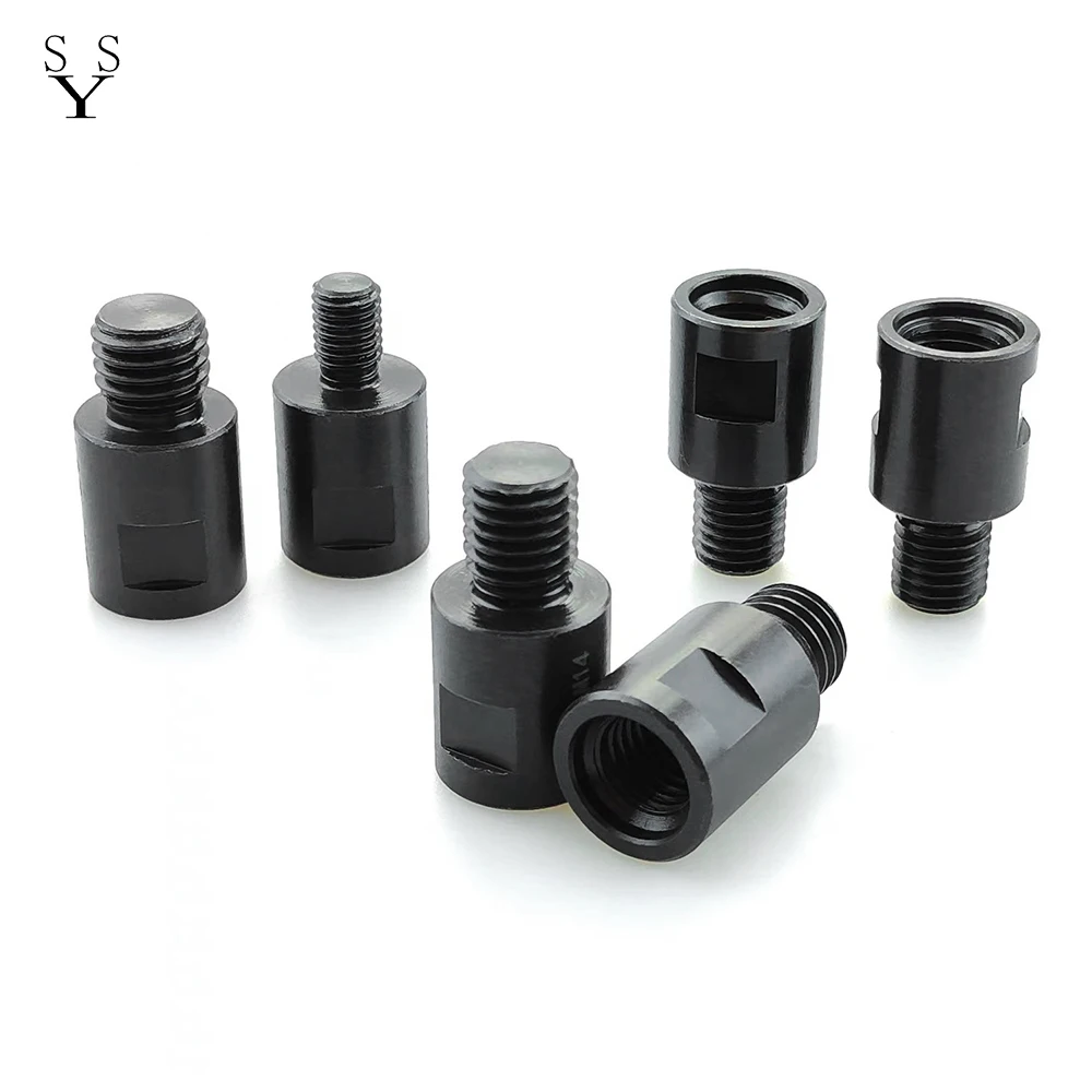 M14 M10 5/8-11'' Adapter Angle grinder Thread converter Adaptive Shaft connector Polished for