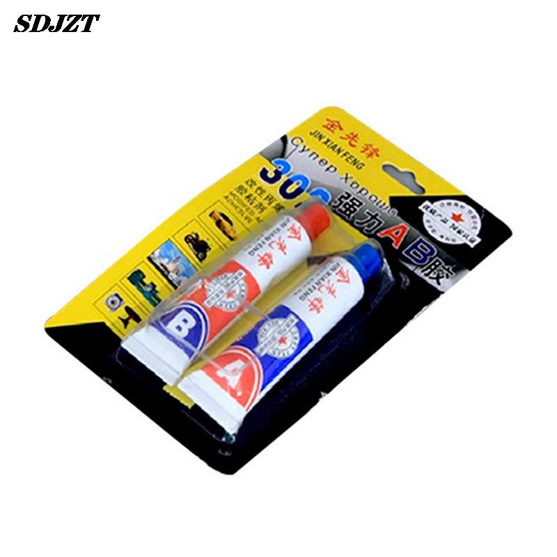 2pcs Super AB Glue Liquid Epoxy Resin Adhesive Metal Glass Wood Repair Tools