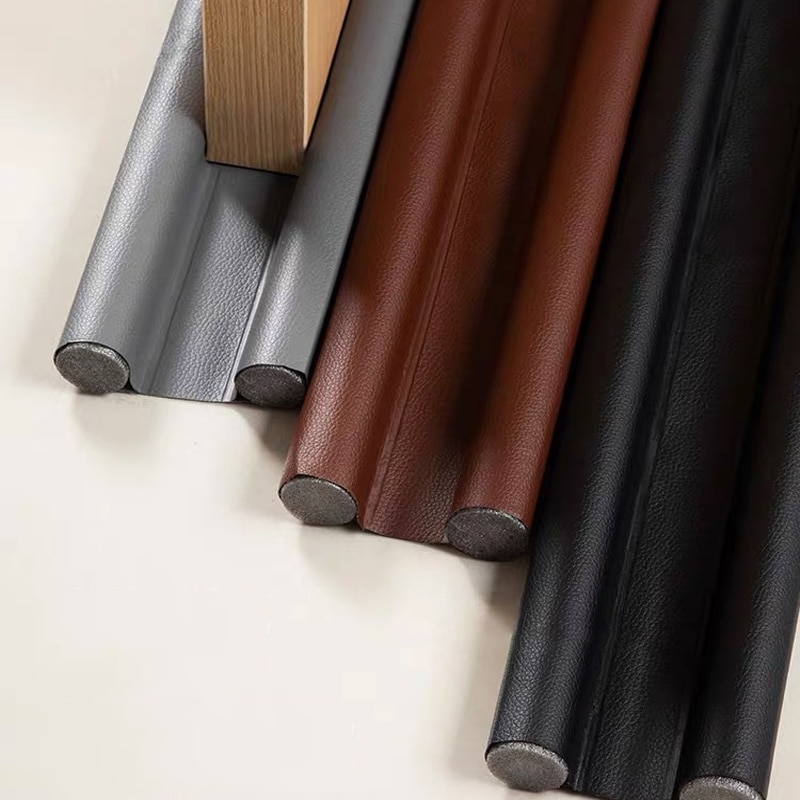 95cm Anti-Pinch Baby Finger Protection Door Bottoom Seal Strip Door Draft Blocker WeatherStrip PU Foam Sound Insulation Strip