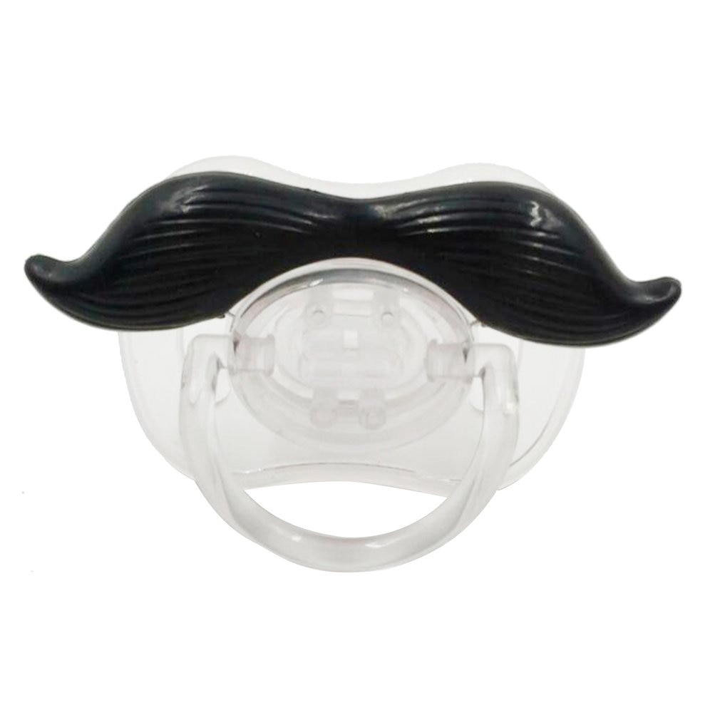Baby Pacifier Silicone Funny Nipple Dummy child Soother Teethers Toddler Babies Joke Prank Beard Pacy Nipples Pacifier Gifts