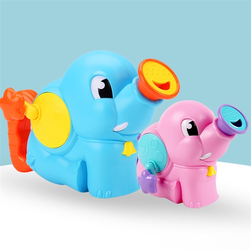2023 New Hot Beach Bathroom Kids Girls Boys Baby Elephant Bathing Water Baby Children Shower Pool Toys