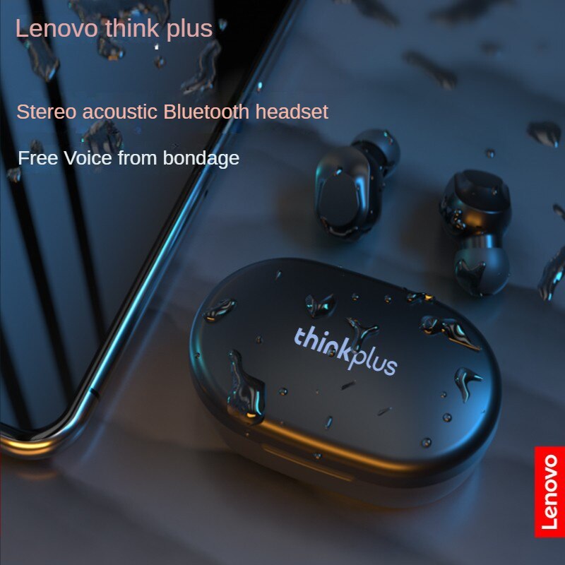 Lenovo Xt91 in-Ear Wireless Bluetooth Headset Touch Control Power Display