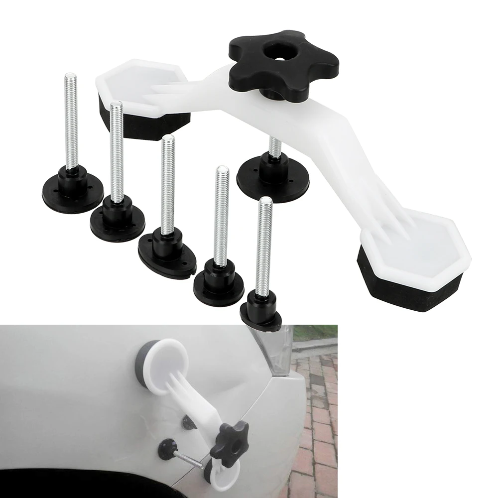 Car Dent Repair Tools Fix Kit Glue Tabs Removal Pulling Bridge Puller for 14cm Diameter Max. Off