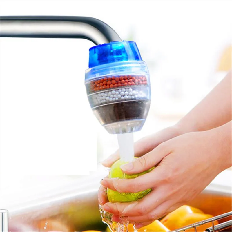 Home Kitchen Faucets with Filters Purifier Activated Carbon Water Filter Clean Filter Purifier Filtration Kitchen Accessories