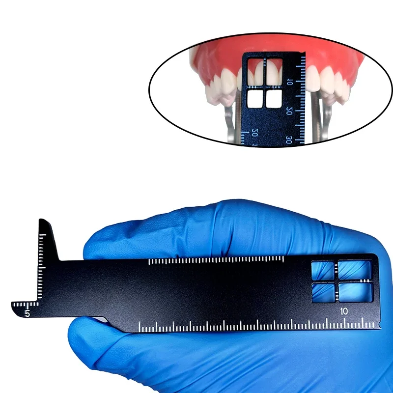 Dental Precision Measuring Ruler Medical Tool For Photography And Dentistry