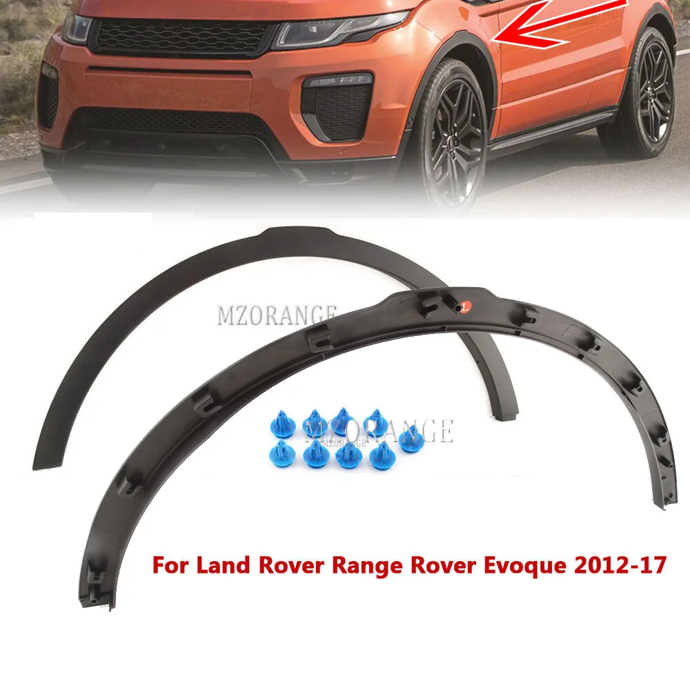 Front Car Wheel Arch Moulding Fender For Land Rover Range Rover Evoque 2012 2013 2014 2015 2016 2017
