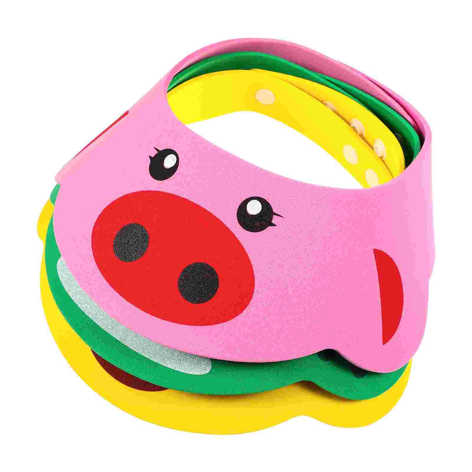 Baby Shampoo Cap Newborn Bonnet Hair Washing Hat Toddlers Shield Bath Hair Cap Adjustable Shower Cap Eva Soft Shower Cap Child