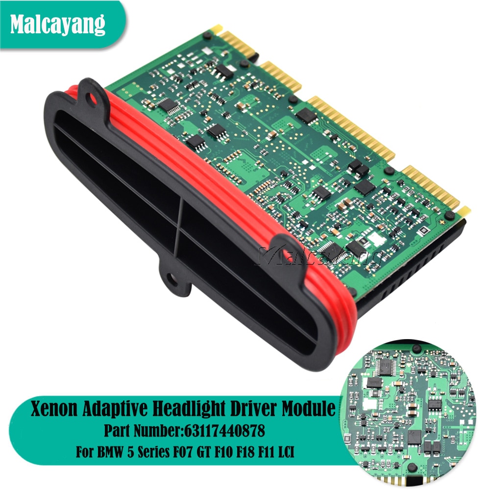 Hight Quality For 5' F07 528i 535i 550i GT F10 M5 518d 520d 528i F11 LCL Headlight Driver Power Module Control Uint 6311744