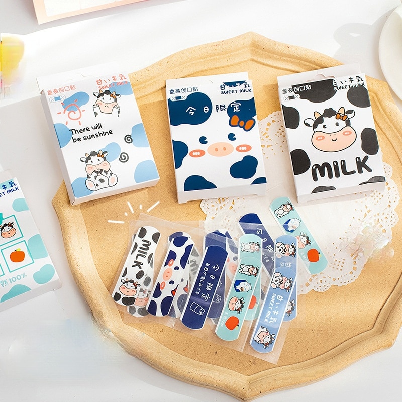 20pcs/box Cartoon Animal Pattern Wound Strips Waterproof Band Aid for Children Baby Medical Adhesive Plaster Bandages Skin Patch