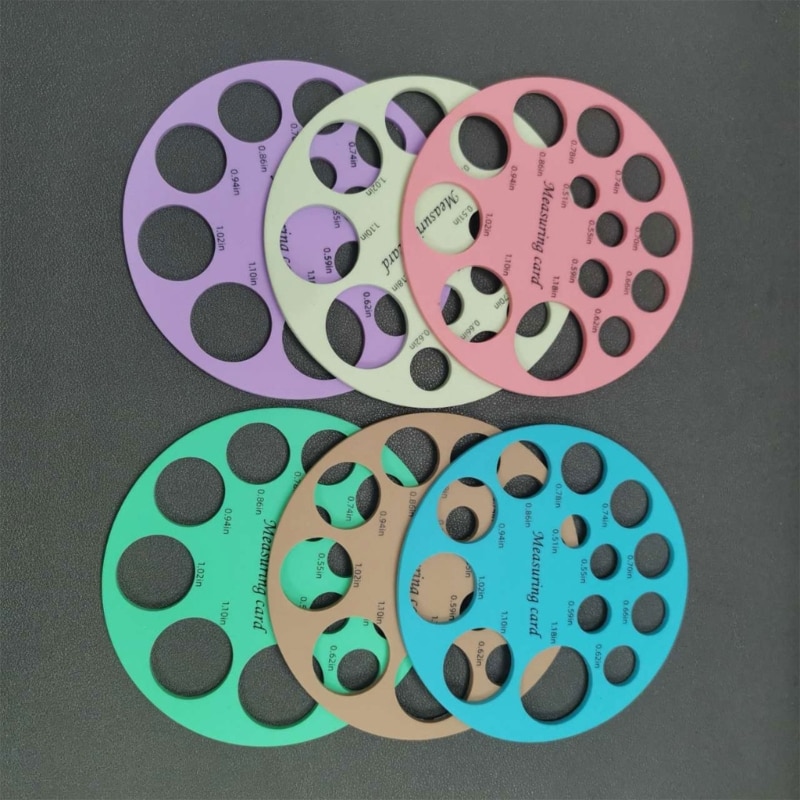 Soft Silicone Nipple Ruler Breastpump Flange Ruler Nipple Diameter Measure Ruler N1HB
