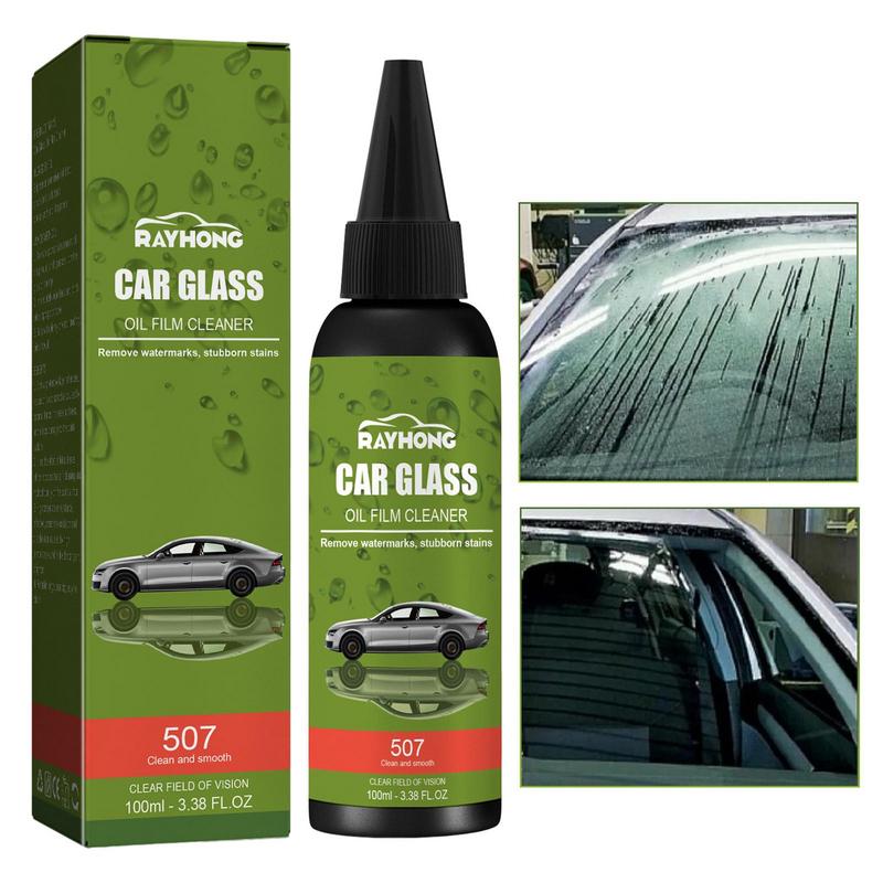 Water Spot Remover For Cars Auto Glass Cleaner Water Spot Remover For Glass Surfaces Quickly And Easily Restore Glass Clarity