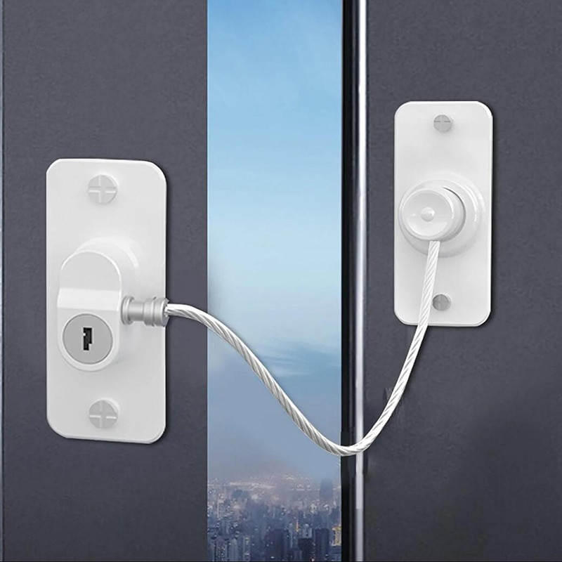 Child Safety Lock Multifunctional Refrigerator Drawer Lock Durable Convenient Baby Safety Supplies Cabinet Door Lock