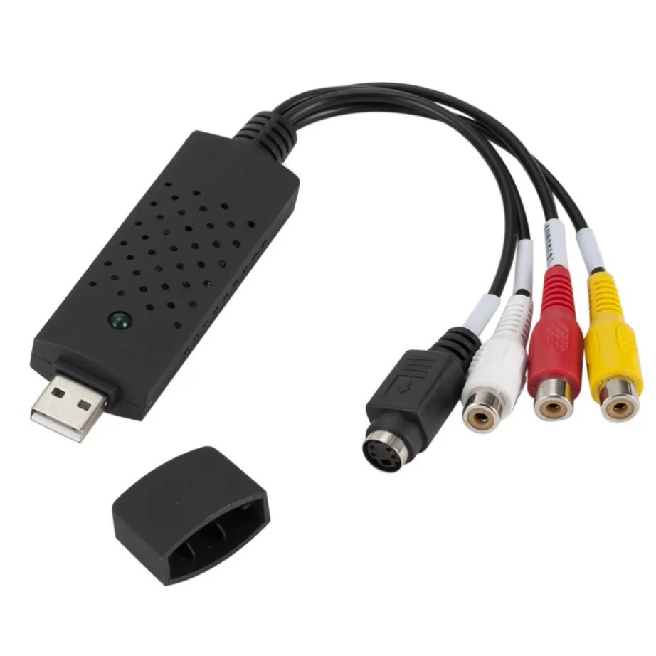 USB 2.0 VHS To DVD Converter Convert Analog Video To Digital Format Audio Video DVD VHS Record