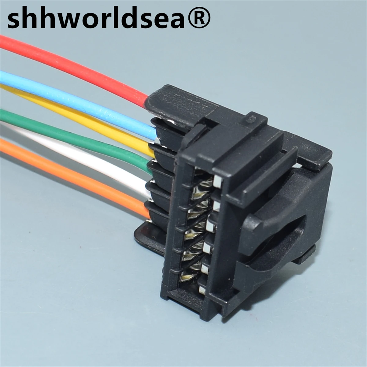 shhworldsea  6pin socket rear lamp 7701477989 for Renault Clio II rear light wiring loom repair plug