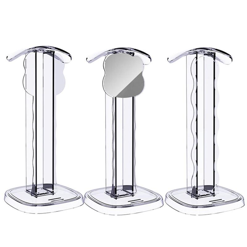 Headphone Stand Blue Tooth Earphone Stand Holder Rack Game Headset Mount Hanger Anti-Slip Headrest Mobile Phone Supporting Bar