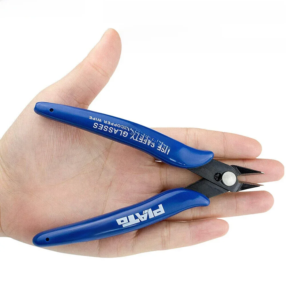 NJBLZQ Pliers Carbon Steel Pliers Electrical Wire Cable Cutters Cutting Side Snips Flush Pliers