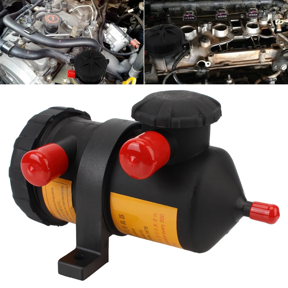 Car Oil Separator Catch Can Fuel Filter Turbo Engine Parts Automotive Accessories Truck Off Road 4x4