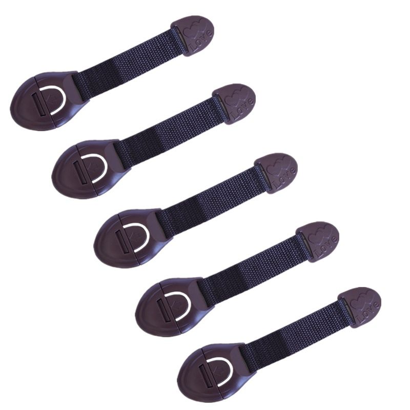 5pcs/lot Cabinet Door Drawers Refrigerator Toilet Baby Safety Locks for Kids Baby Locks for Children Kids Baby Safety Locks
