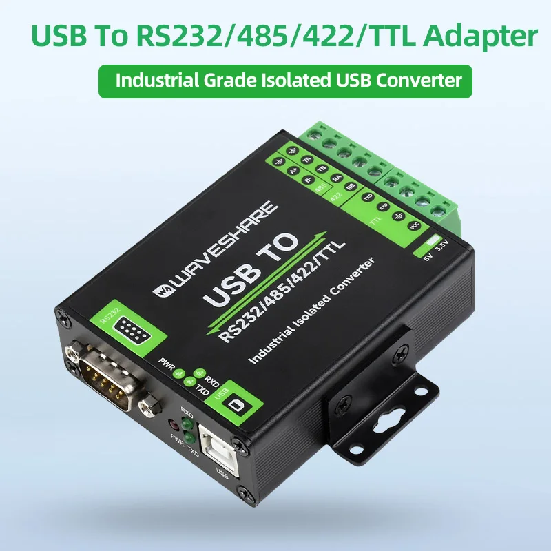 FT232RNL USB TO RS232/485/422/TTL Interface Converter Industrial Isolation for Mac Windows Linux