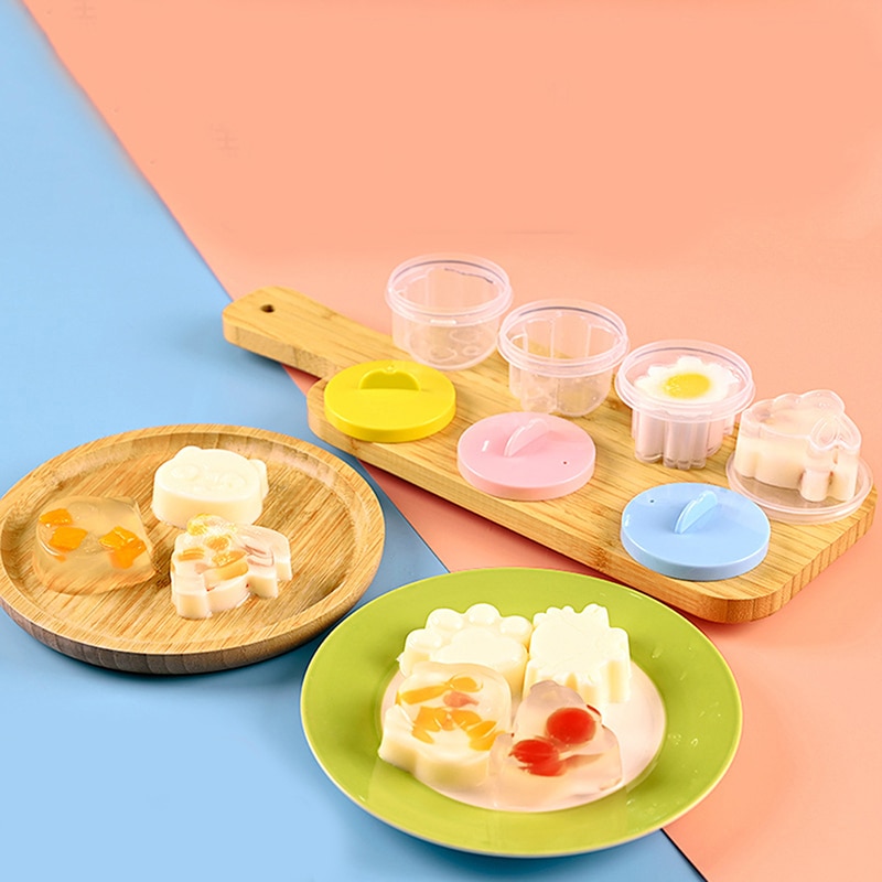 Plastic Egg Poachers Multifunction Moulds Steam Egg Molds Pudding Dessert Mould Baking Tools Egg Poacher Ice Cube Mold