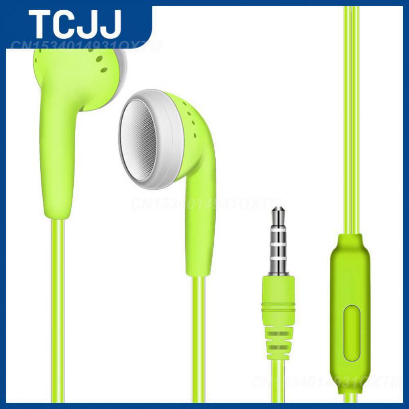 Earplugs Subwoofer In Ear Earphone Heavy Bass In-line Headset With Wheat Earphones Wired With Mic Qulity Earbud Voice Headset