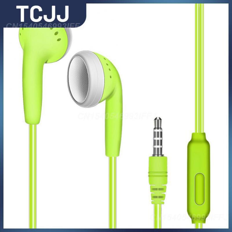 Earplugs Subwoofer In Ear Earphone Heavy Bass With Wheat Earphones Wired In-line Headset With Mic Qulity Earbud Music