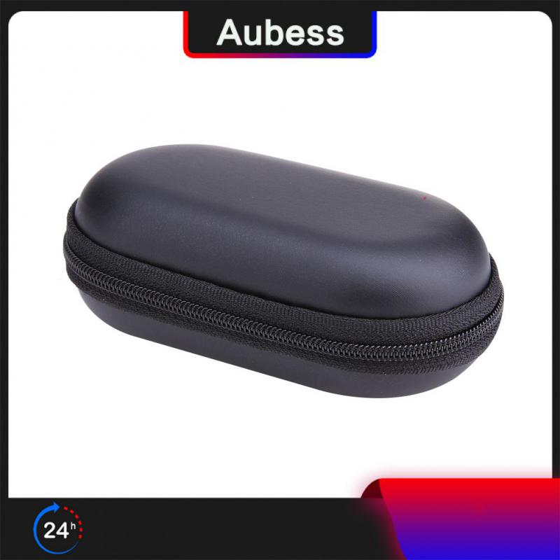 Travel Carrying Bag Eva Headphone Carry Bag Earphone Pouches Storage Cases Waterproof Scratchproof Black Headphone Storage Bag