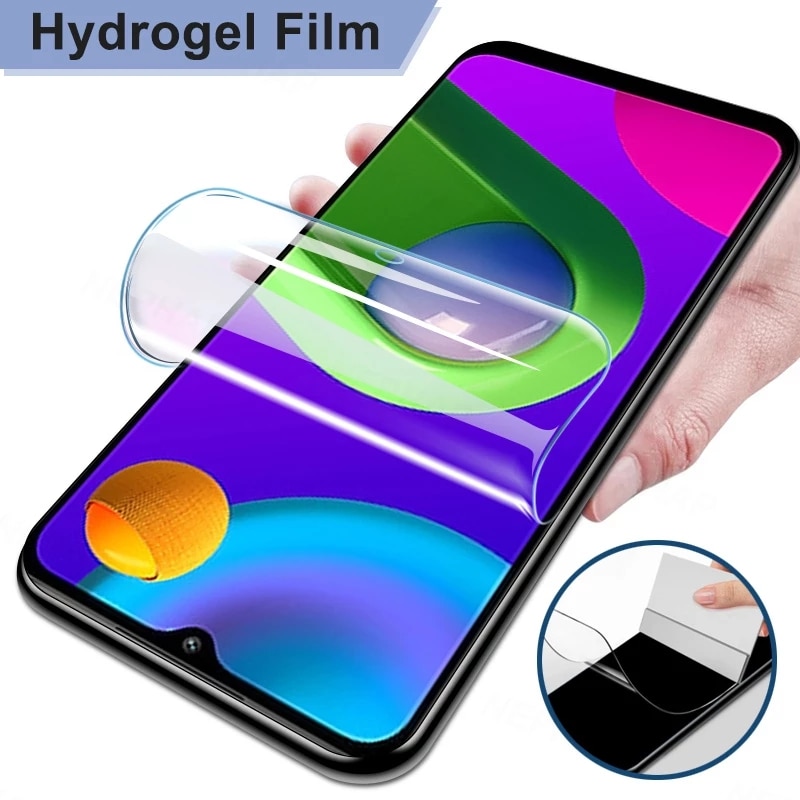 Protective Film For Samsung Galaxy M02 M12 M22 M32 M42 M52 Hydrogel Film On Samsung A02 A12 A22 A32 A42 A52 A72 Screen Protector