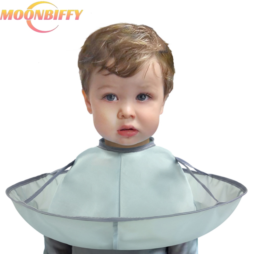 Hair Cutting Cape Kids Gown Hairdresser Barber Apron Hairdressing Children Girls Boys Hair Cut Cloak Barber Apron Haircut Cape